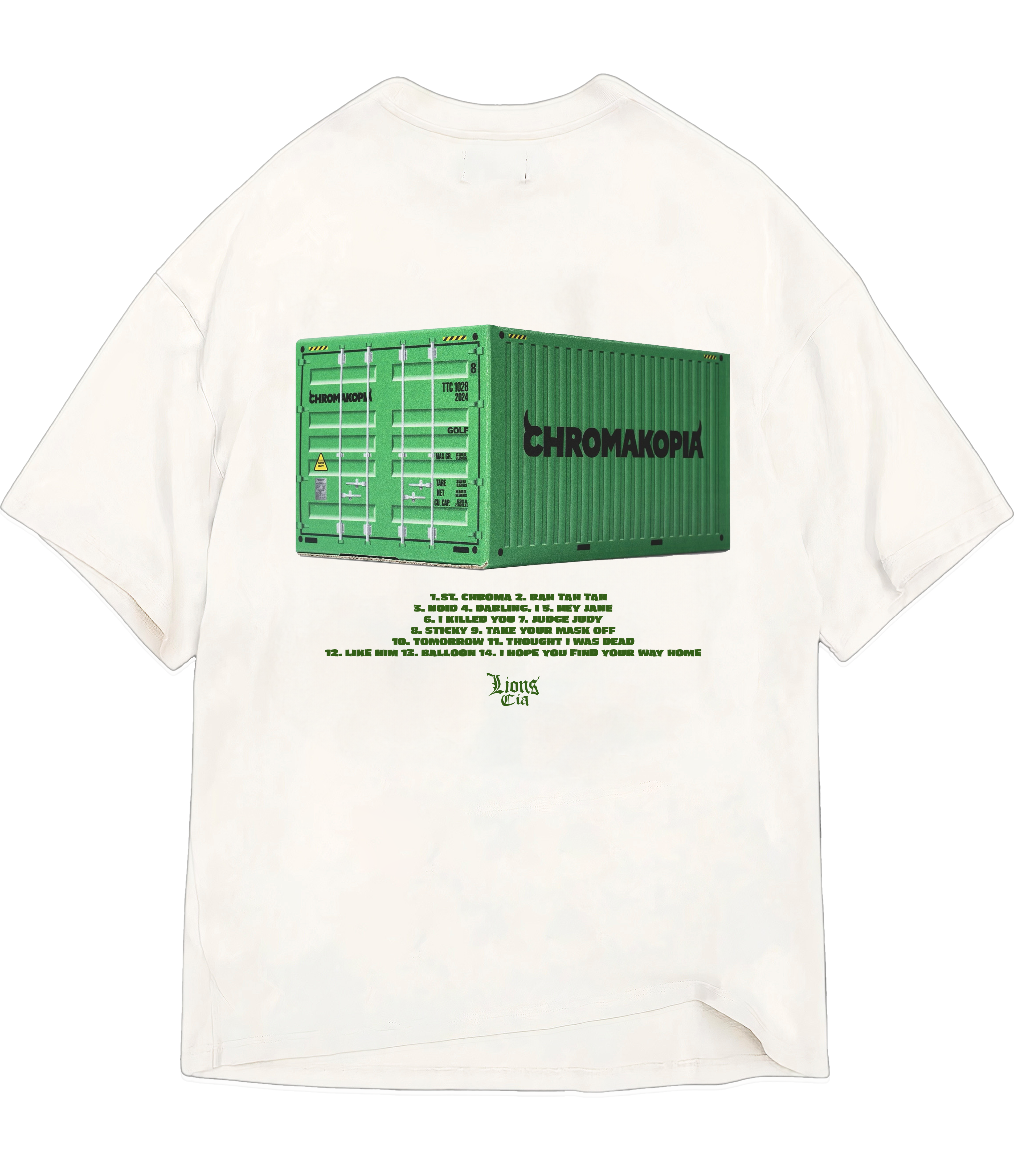 CHROMAKOPIA CAMISETA II OVERSIZED – Lions CIA