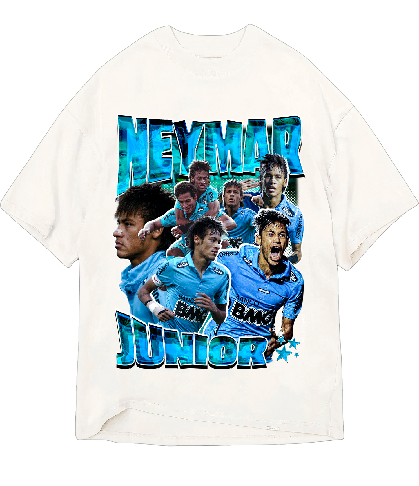 NEYMAR JR BLUE CAMISETA