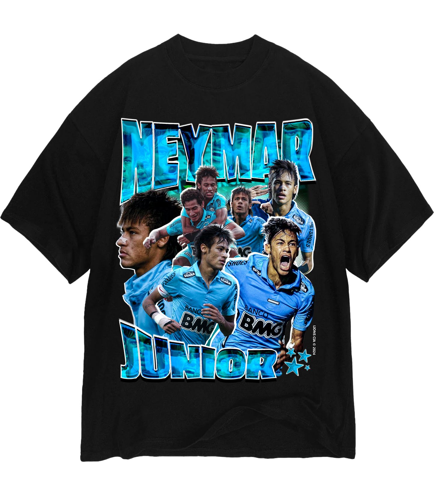 NEYMAR JR BLUE CAMISETA