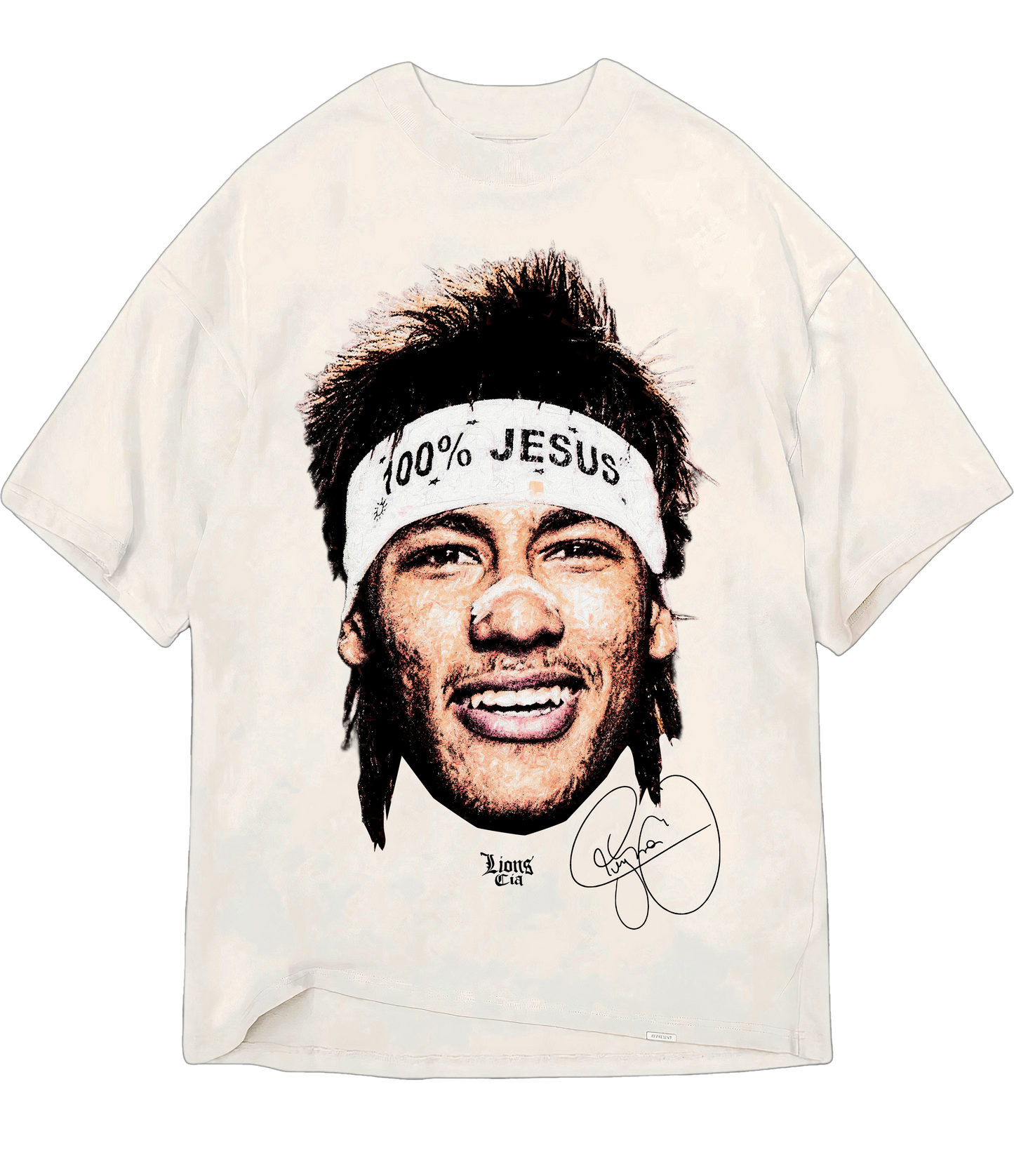 NEY 100% JESUS CAMISETA